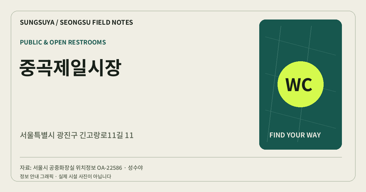 중곡제일시장