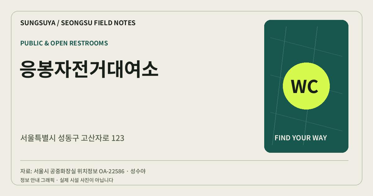 응봉자전거대여소