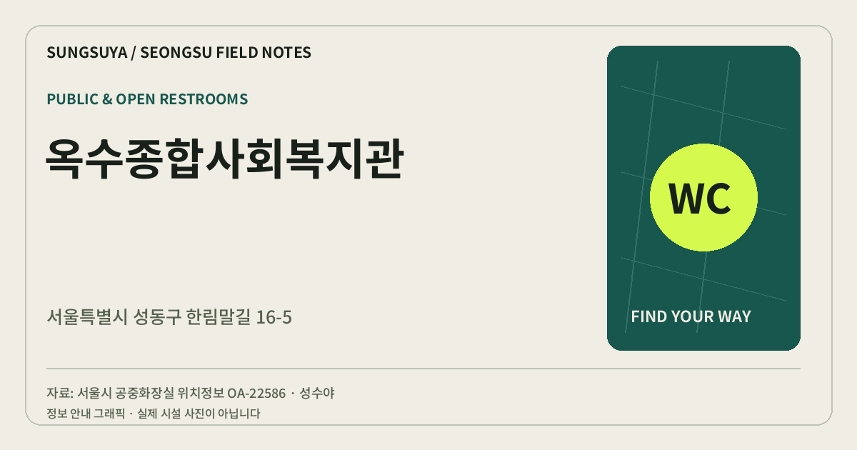 옥수종합사회복지관